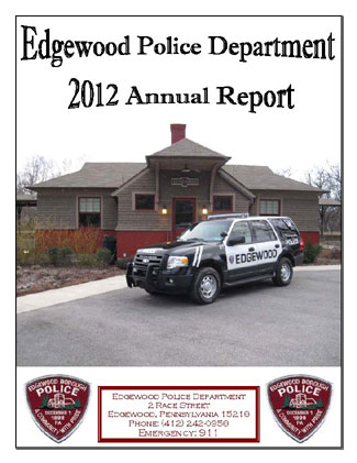 Annual Edgewood Police Report